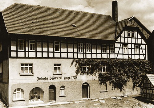 Zobel's Bäckerei in Dermbach / Rhön im 20. Jahrhundert