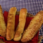 Bratwurst im Brötchen von Zobel's Bäckerei in Dermbach / Rhön