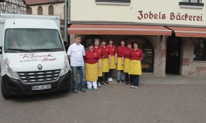Belegschaft Mitarbeiter Zobel's Bäckerei